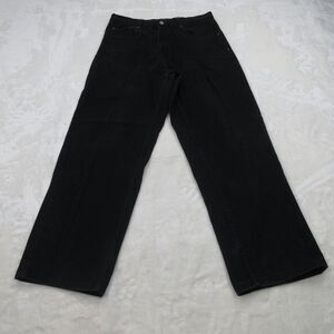 Vintage South Pole Authentic Collection Baggy Jeans Mens 34X31 Black Y2K Skater